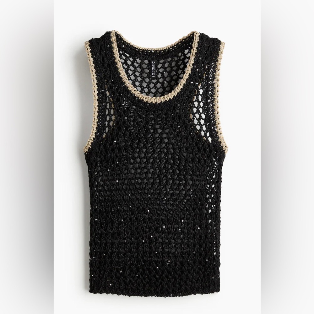 NWTS H&M Open Knit sweater vest